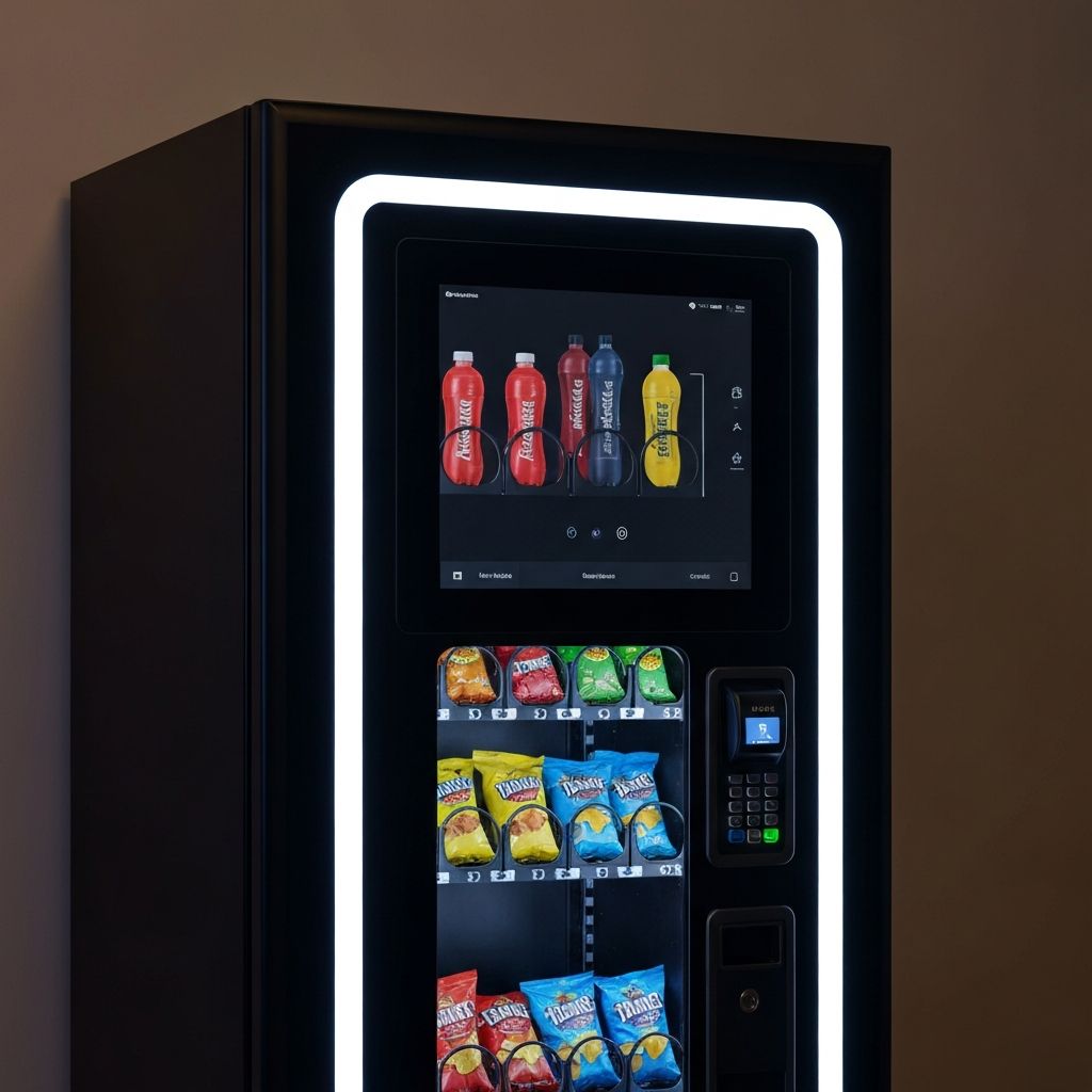 Modern smart vending machine